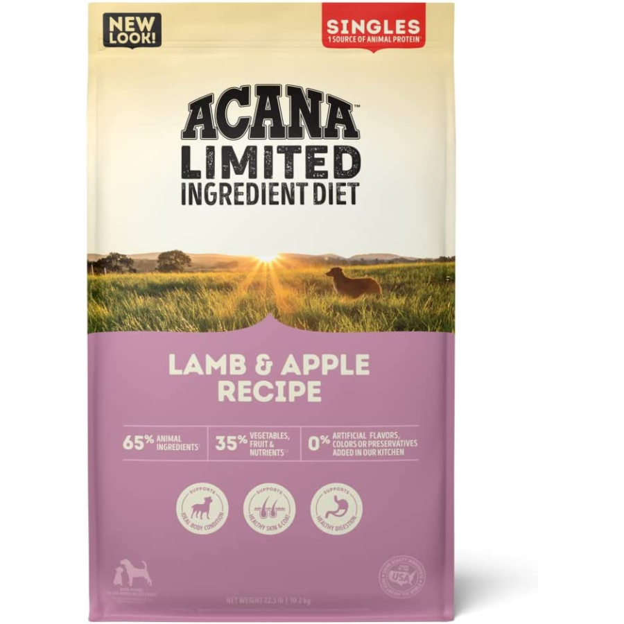 Acana Singles Lamb & Apple Dog Food - Mutts & Co.