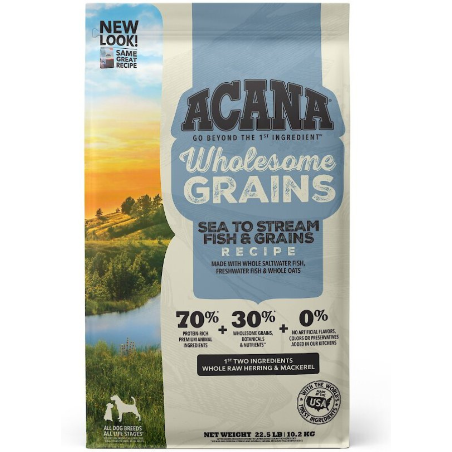 Acana Wholesome Grains Sea To Stream Dry Dog Food - Mutts & Co.