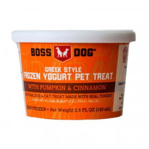 Boss Dog Frozen Greek Yogurt Pumpkin & Cinnamon - Mutts & Co.