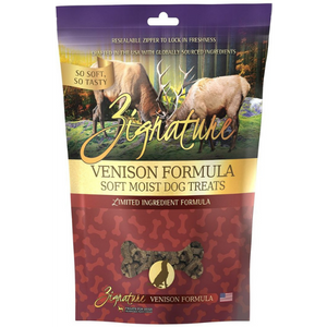 Zignature Venison Formula Soft & Chewy Dog Treats 4 oz - Mutts & Co.