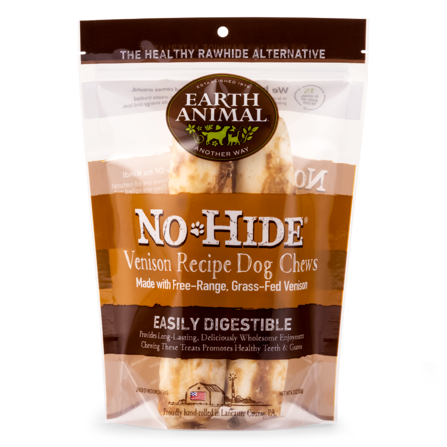 Earth Animal No-Hide Venison Chew 2PK - Mutts & Co.