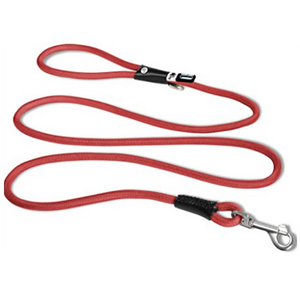 Curli Stretch Comfort Leash Red - Mutts & Co.