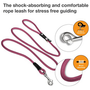 Curli Stretch Comfort Leash Ruby - Mutts & Co.