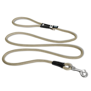 Curli Stretch Comfort Leash Tan - Mutts & Co.