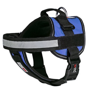 Dogline Unimax Multi-Purpose Dog Harness Blue - Mutts & Co.