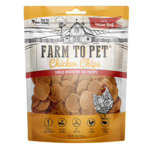 Farm To Pet Chicken Chips Dog Treats - Mutts & Co.