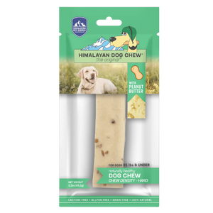 Himalayan Peanut Butter Flavor Chew Dog Treats - Mutts & Co.