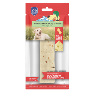 Himalayan Peanut Butter Flavor Chew Dog Treats - Mutts & Co.