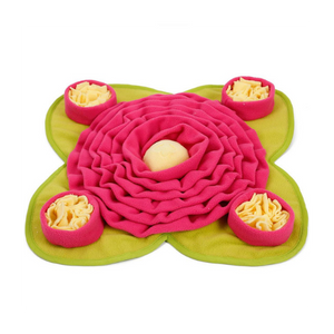 Injoya Four Leaf Flower Snuffle Feeding Mat For Dogs - Mutts & Co.