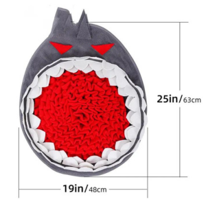 Injoya Shark Snuffle Feeding Mat For Dogs - Mutts & Co.