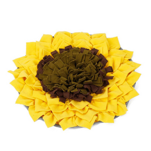 Injoya Sunflower Snuffle Feeding Mat For Dogs - Mutts & Co.