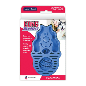 KONG Dog ZoomGroom Multi-Use Brush - Mutts & Co.