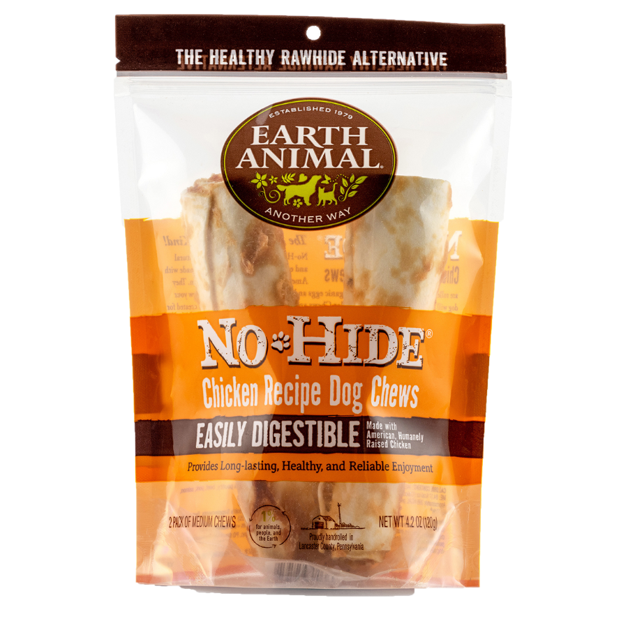 Earth Animal No-Hide Chicken Chew 2PK - Mutts & Co.