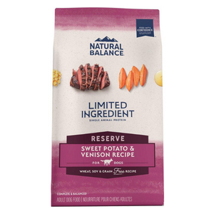 Natural Balance L.I.D. Grain-Free Sweet Potato & Venison Dog Food - Mutts & Co.