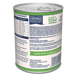 Natural Balance Vegetarian Formula Canned Dog Food 13oz - Mutts & Co.