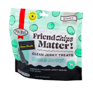 Primal Friendchips Matter Jerky Chicken Chips Dog Treats 4 oz - Mutts & Co.