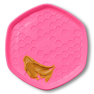 Project Hive Pet Company Disc & Lick Mat Dog Toy Wild Berry Scent - Mutts & Co.