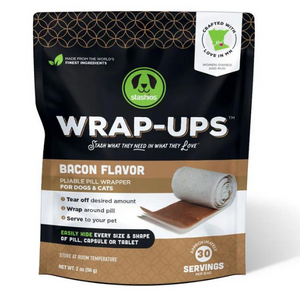 Stashios Wrap-Ups Bacon Flavor Grain-Free Dog & Cat Treats - Mutts & Co.