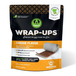 Stashios Wrap-Ups Cheese Flavor Grain-Free Dog & Cat Treats - Mutts & Co.