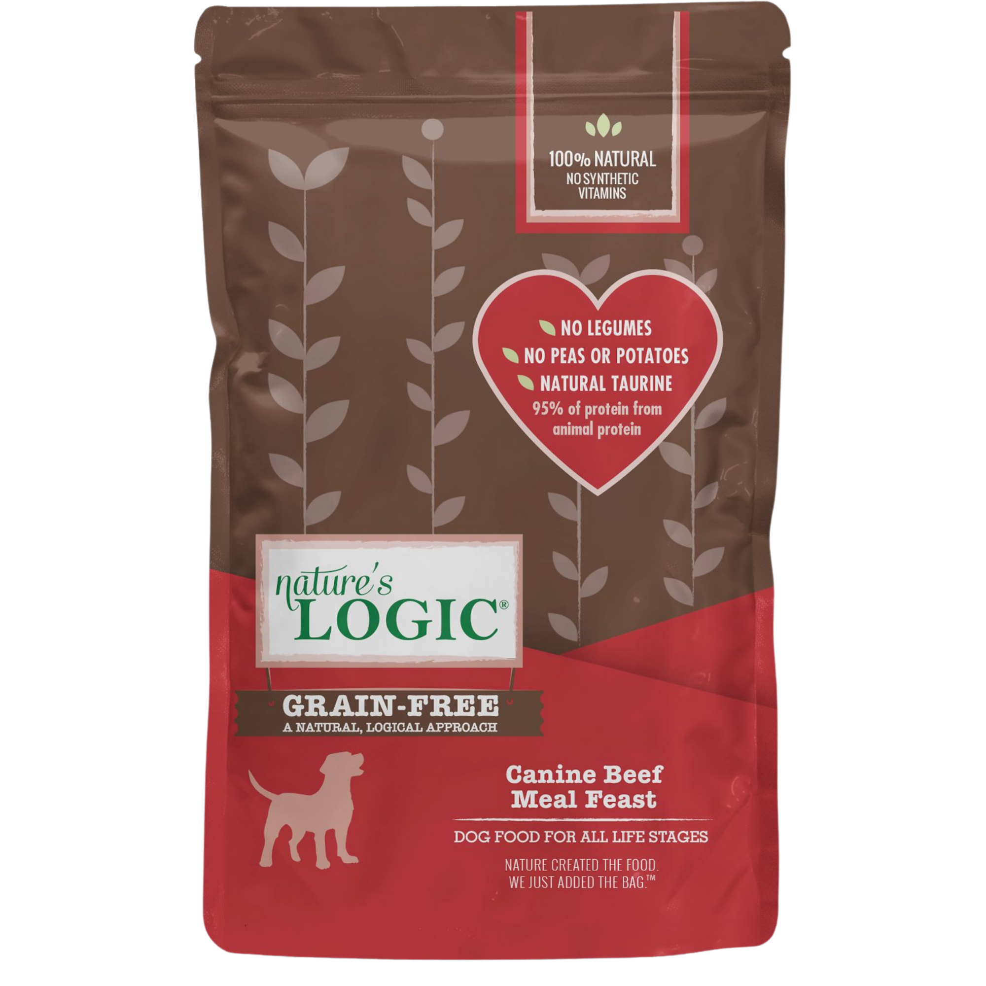 Nature's Logic Canine Beef Meal Feast Dry Dog Food 4.4 lb - Mutts & Co.