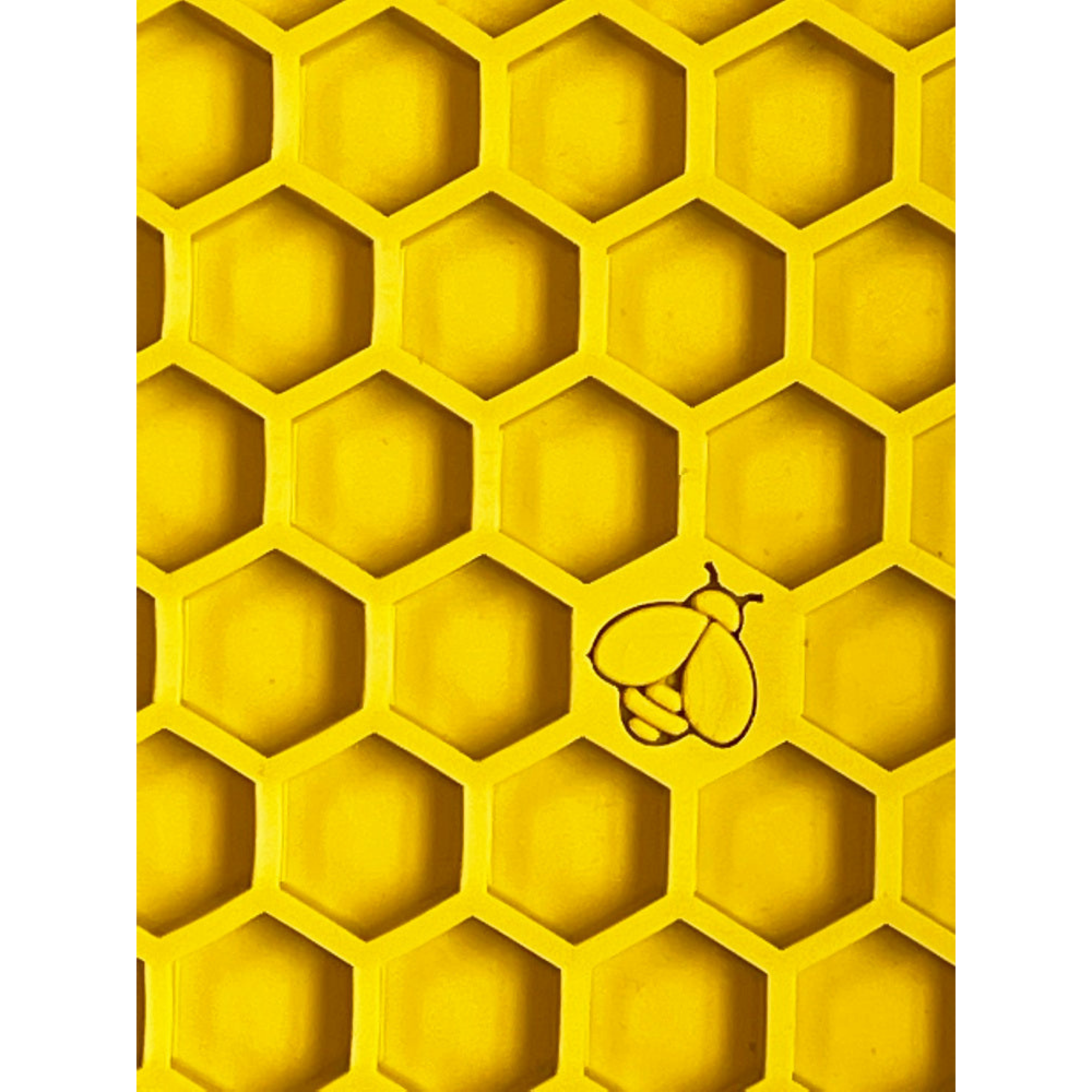 SodaPup Enriching Lick Mat Honeycomb Yellow - Mutts & Co.