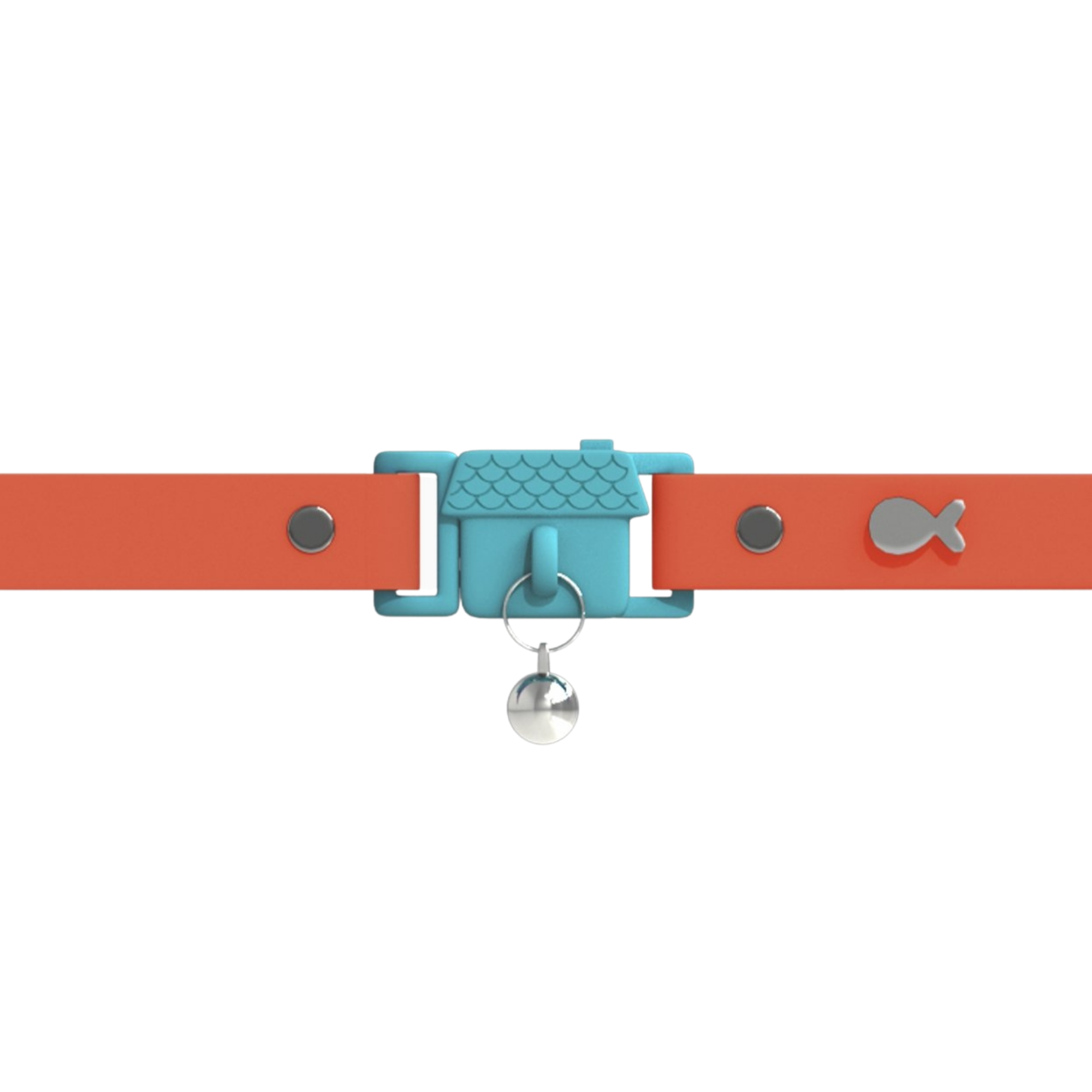 Kittyrama Vet & Cat Expert Approved Cat Collar Tangerine - Mutts & Co.