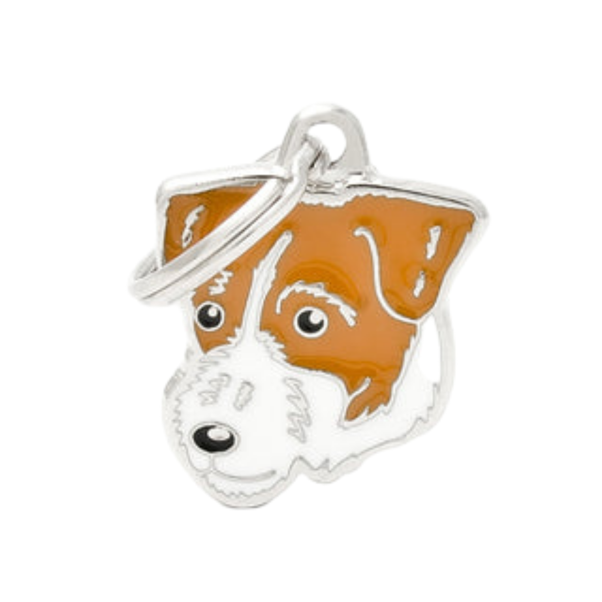 MyFamily Jack Russell Tag Orange - Mutts & Co.