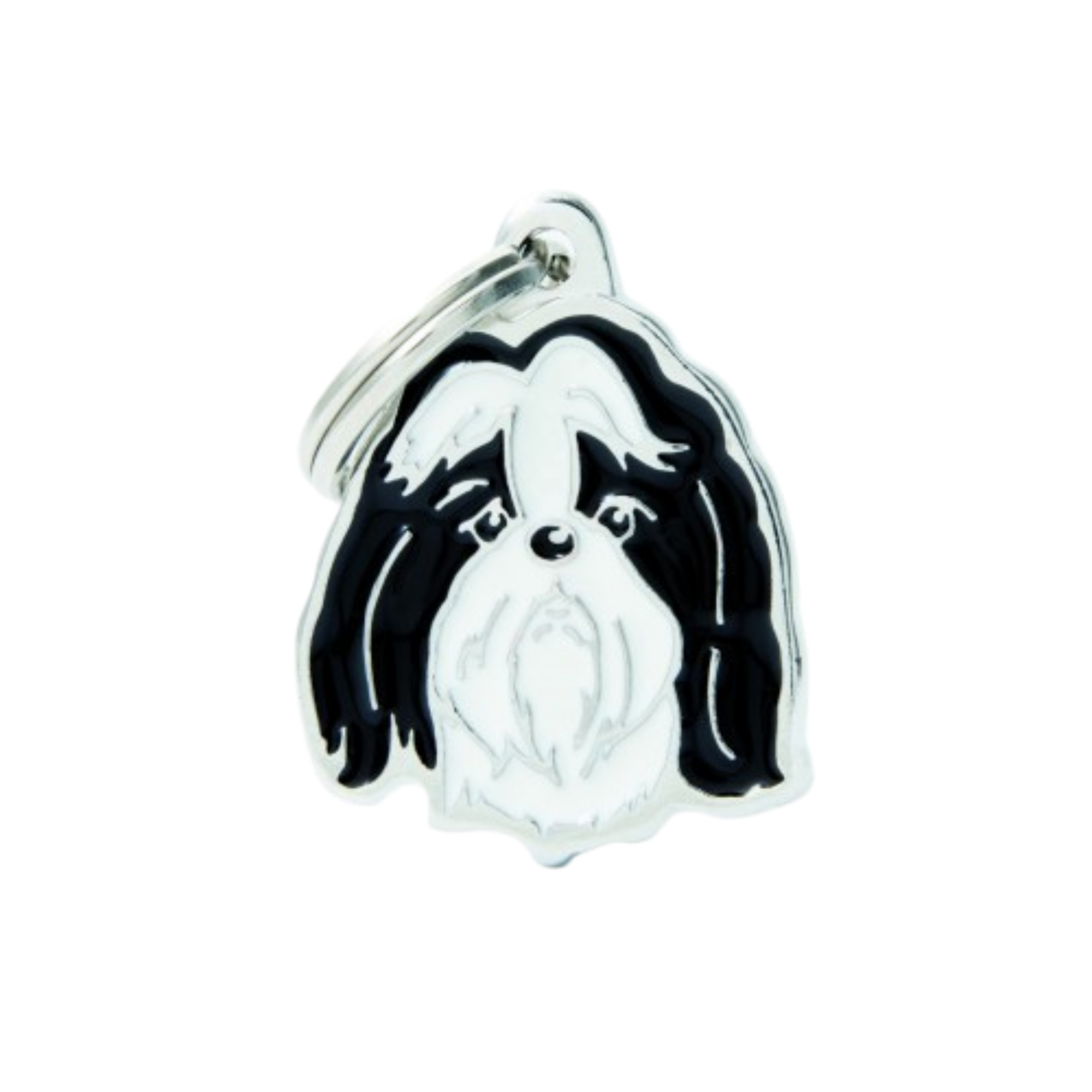 MyFamily Shih Tzu Tag Black & White - Mutts & Co.