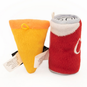 ZippyClaws NomNomz Pizza and Cola Cat Toy - Mutts & Co.