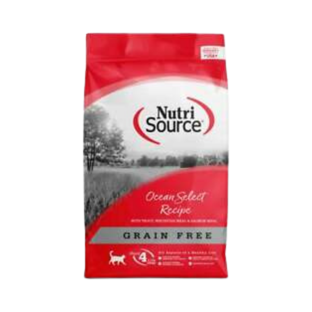 NutriSource Grain-Free Ocean Select Entree Dry Cat Food - Mutts & Co.