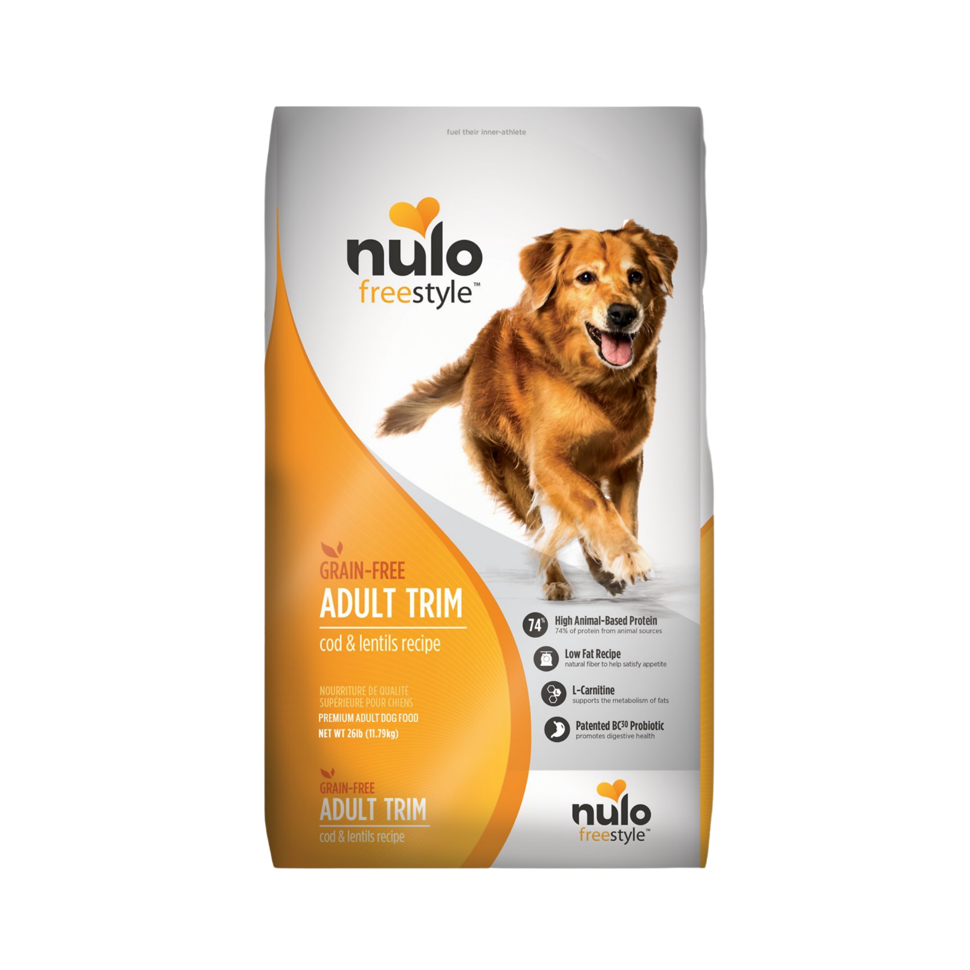 Nulo Freestyle Grain-Free Adult Trim Cod & Lentils Recipe Dry Dog Food - Mutts & Co.