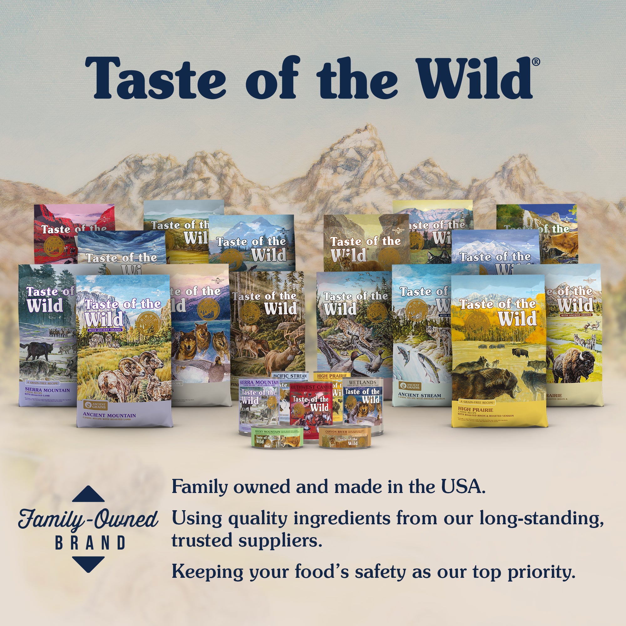 Taste Of The Wild Rocky Mountain Grain-Free Cat Food - Mutts & Co.