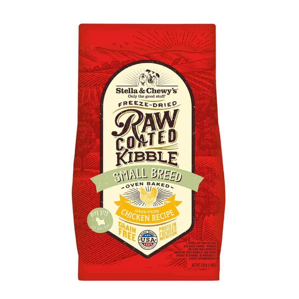 Stella & Chewy's Cage-Free Chicken Recipe Small Breed Raw Coated Baked Kibble Dog Food - Mutts & Co.