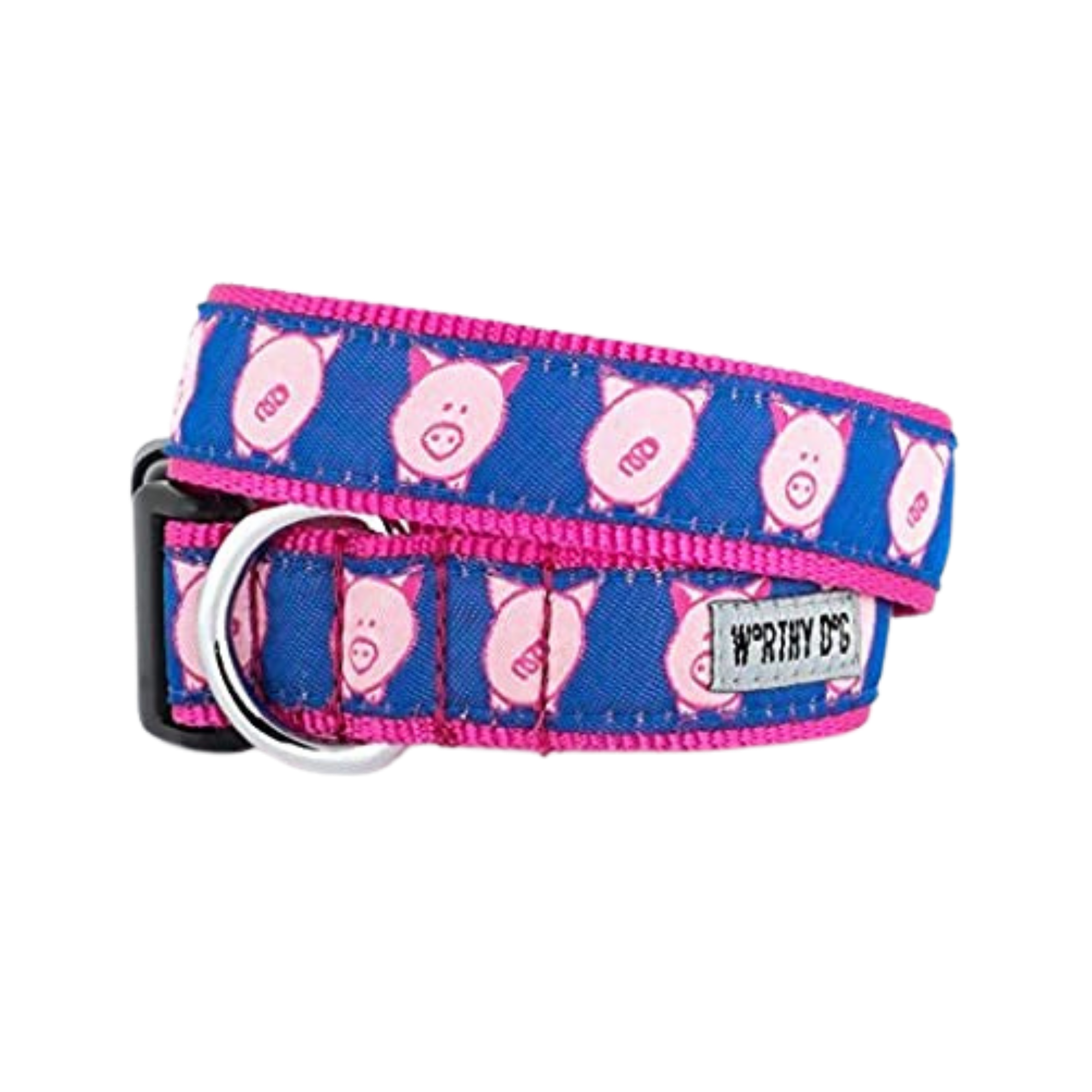 The Worthy Dog Wilbur Pig Dog Collar - Mutts & Co.